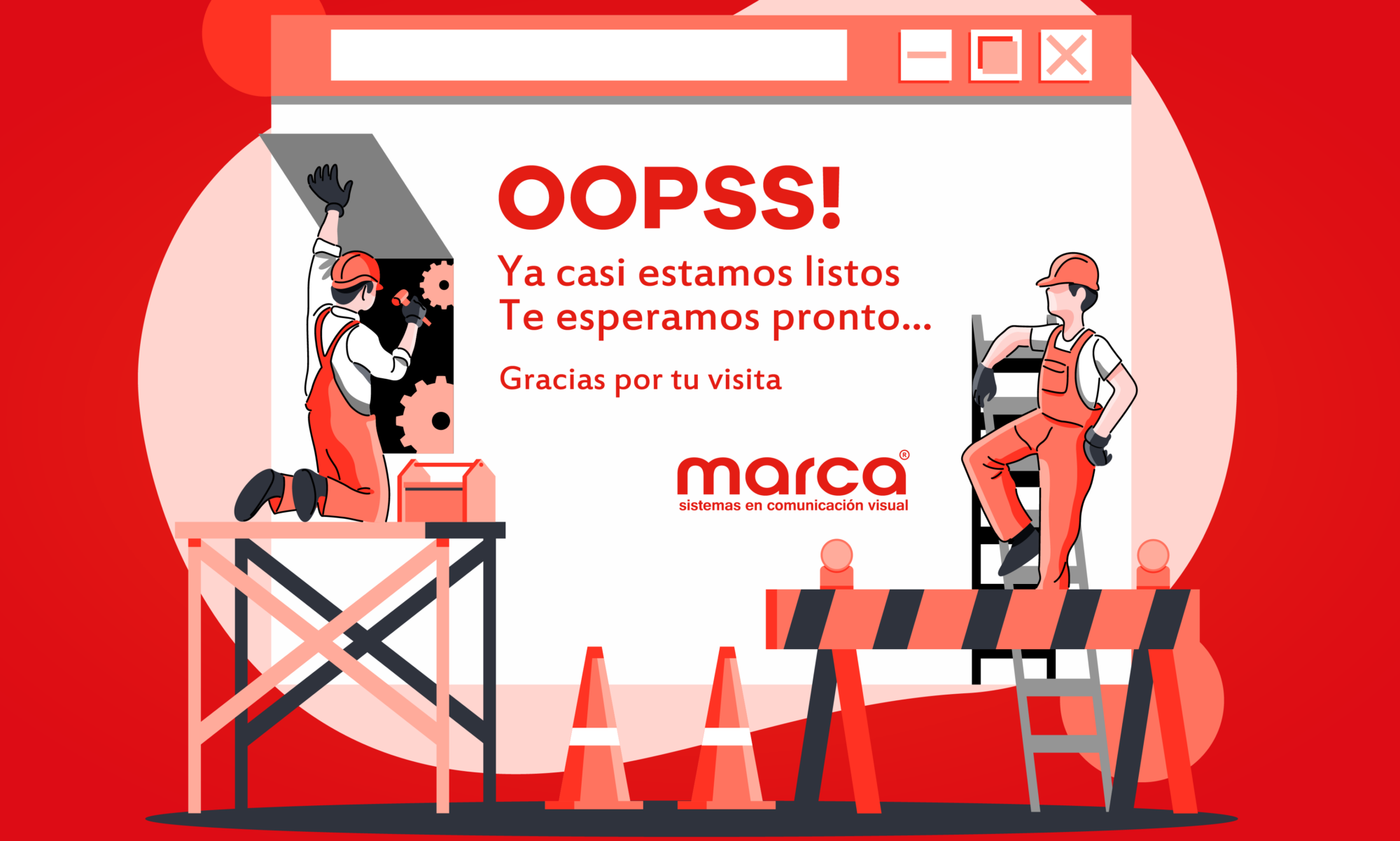 Web en mantenimiento